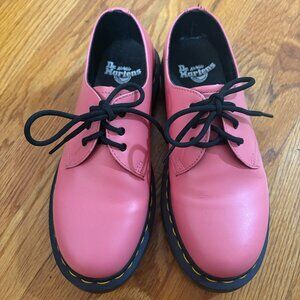 Doc Martens Pink Leather Loafers